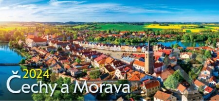 Kalendář stolní 2024 Čechy a Morava, BB/art, 2023