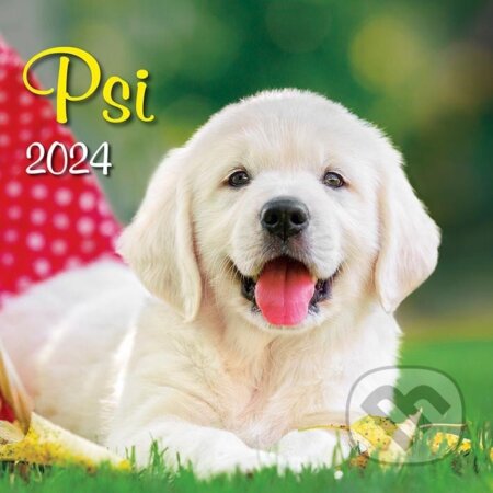 Kalendář  nástěnný 2024 Psi, BB/art, 2023