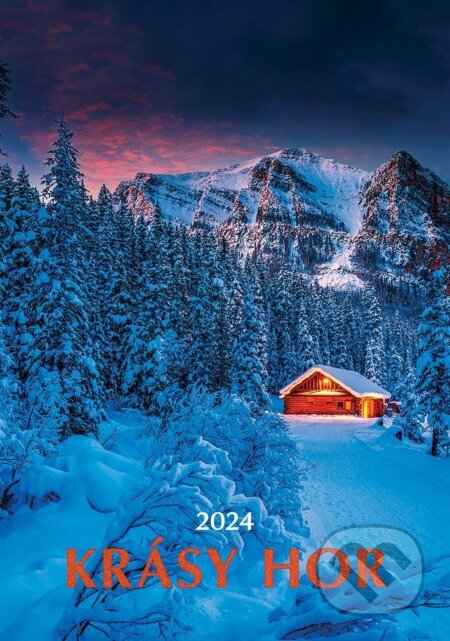 Kalendář  nástěnný 2024 Krásy hor, BB/art, 2023