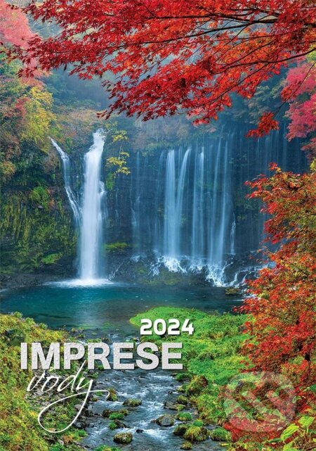 Kalendář  nástěnný 2024 Impresie vody, BB/art, 2023