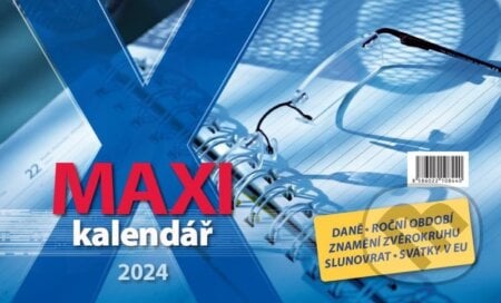 Kalendář stolní 2024 Maxi, BB/art, 2023