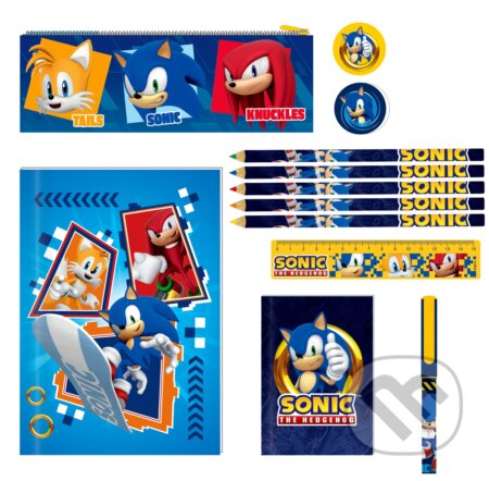 Set školských potrieb Nintendo Sonic: The Hedgehog, , 2023