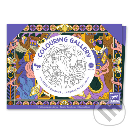 Veľké maľovanky: Hrdinovia (3 plagáty) - hra z kategorie Vzdělávací hry