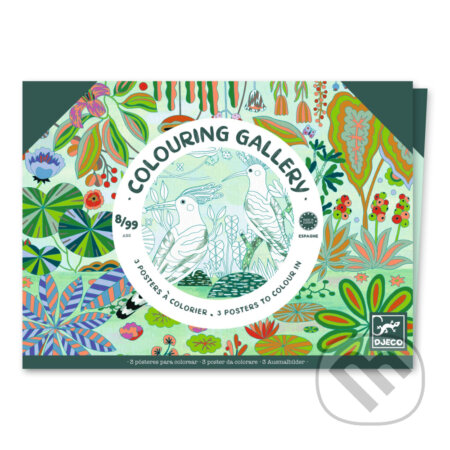 Veľké maľovanky: Divočina (3 plagáty) - hra z kategorie Vzdělávací hry