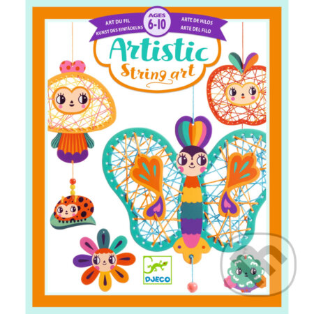 Artistic String art: Záhrada (tkanie) - hra z kategorie Vzdělávací hry