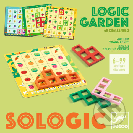 Logická záhrada: stolová logická hra pre 1 hráča, Djeco, 2023
