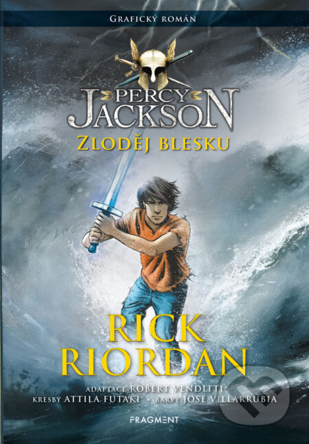 Percy Jackson - Zloděj blesku (Grafický román) - Rick Riordan, Nakladatelství Fragment, 2023