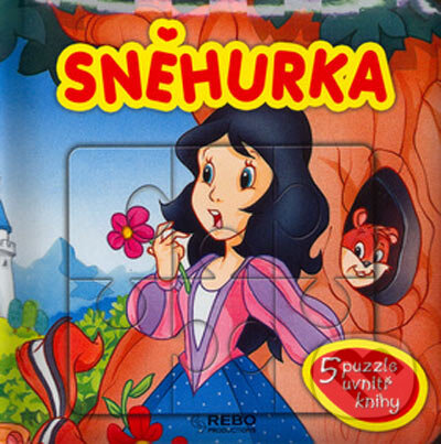 Kniha: Sněhurka - 5 puzzle uvnitř knihy (Rebo). Rebo, 2005