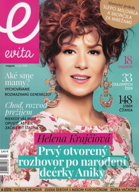 Evita magazín 06/2015, MAFRA Slovakia, 2015