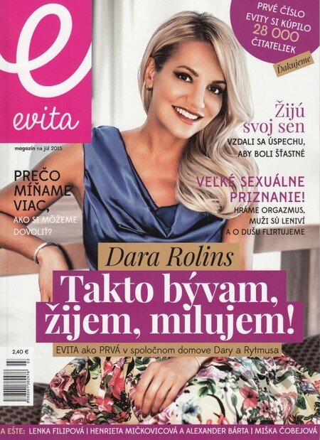 Evita magazín 07/2015, MAFRA Slovakia, 2015