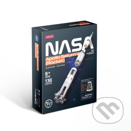 Puzzle 3D Apollo Saturn V Rocket, EPEE, 2023