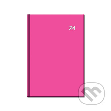 Denný diár Print Neon 2024 - ružový, Spektrum grafik, 2023