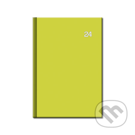 Denný diár Print Neon 2024 - žltý, Spektrum grafik, 2023
