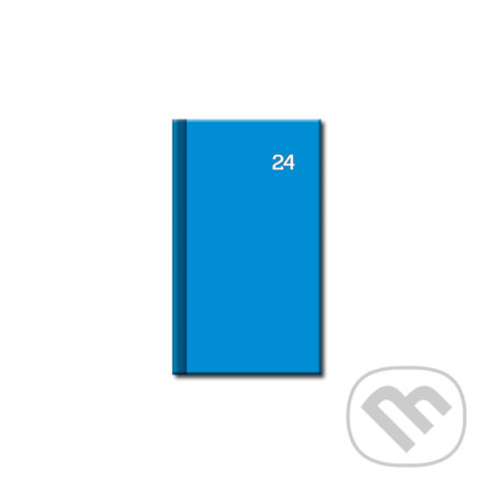 Mini diár Print Neon 2024 - modrý, Spektrum grafik, 2023