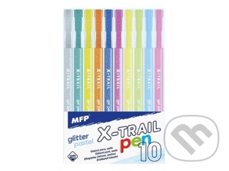 Gelové pero set BS 10ks Glitter