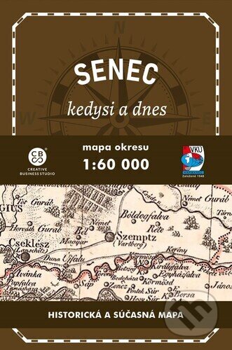 Senec a okolie kedysi a dnes (Historická a súčasná mapa)