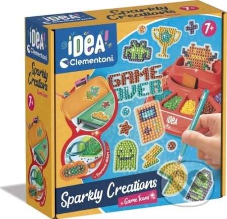 IDEA Kreativní sada Diamantové malování Herní ikony