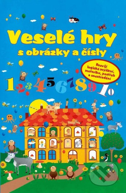Veselé hry s obrázky a čísly - kniha z kategorie Knihy o hrách