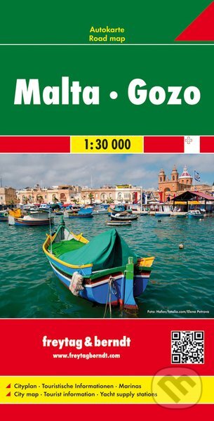 Malta, Gozo 1:30 000, freytag&berndt, 2015