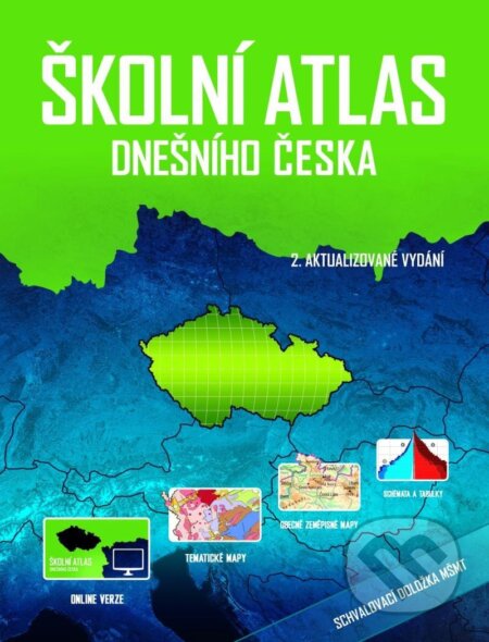 Školní atlas dnešního Česka, Terra, 2023