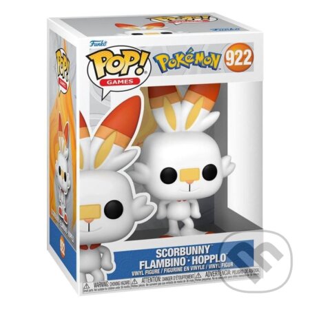 Funko POP! #922 Games: Pokémon- Scorbunny