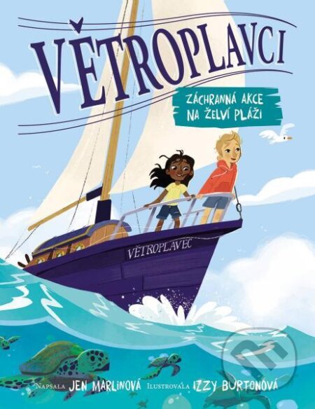 Záchranná akce na želví pláži - Jen Marlin, Izzy Burton (ilustrátor) - kniha z kategorie Beletrie pro děti