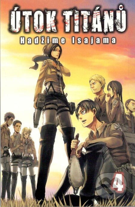 Útok titánů 4 - Hadžime Isajama - kniha z kategorie Komiksy