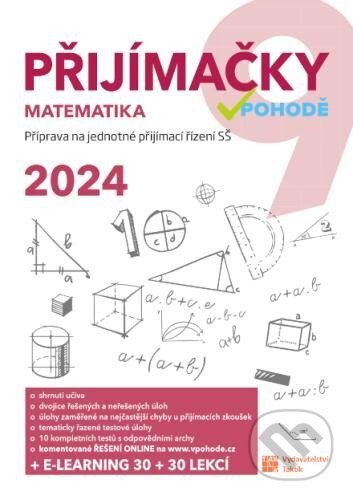 Přijímačky 9 - matematika + e-learning 2024 - kniha z kategorie 2. stupeň
