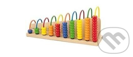 BABU dřevěná hračka - Počítání kroužky - hra z kategorie Vzdělávací hry