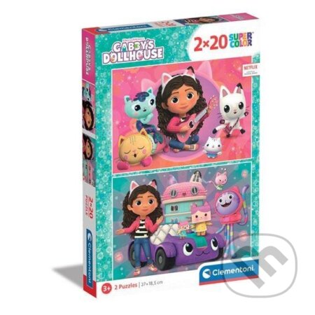 Gábinin kouzelný domek - puzzle z kategorie 15 - 60 dílků