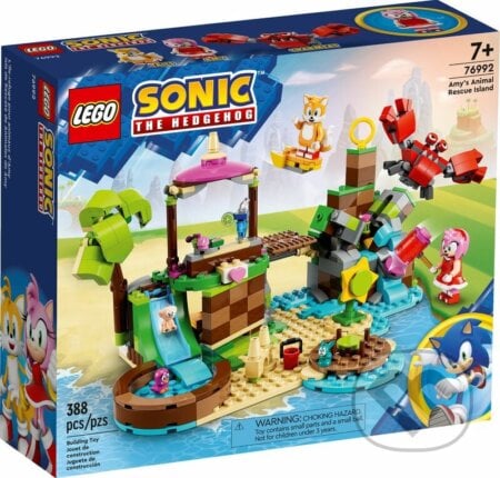LEGO® Sonic 76992 Amyin ostrov na záchranu zvierat, LEGO, 2023