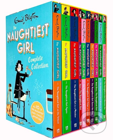 The Naughtiest Girl 10 copy slipcase - Enid Blyton, Hodder Children&#039;s Books, 2022