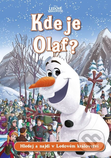Ledové království: Kde je Olaf? - kniha z kategorie Úkoly pro děti