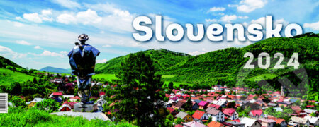 Slovensko 2024 - stolový kalendár, Press Group, 2023