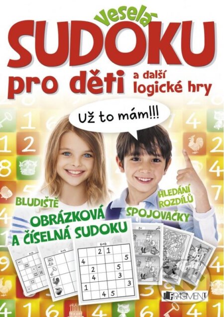 Veselá sudoku pro děti - Ondrej Kolčiter, Nakladatelství Fragment, 2015