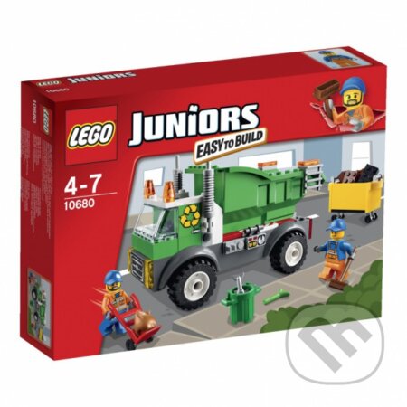 LEGO Juniors 10680 Popelářské auto, LEGO, 2015