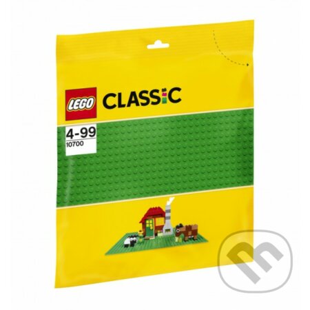 LEGO Classic 10700 Zelená podložka na stavění, LEGO, 2015