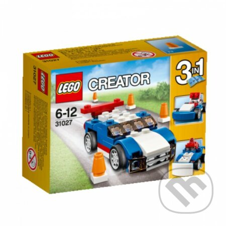 LEGO Creator 31027 Modré pretekárske auto, LEGO, 2015
