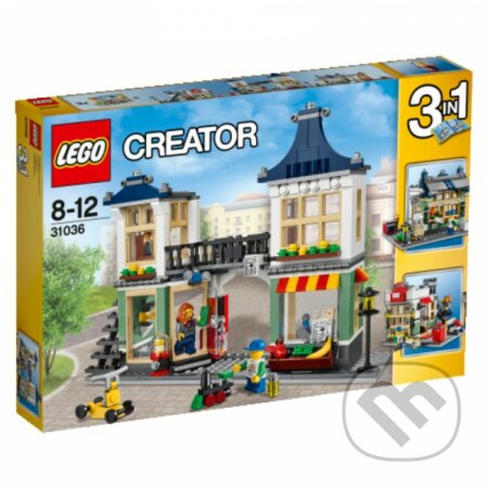 LEGO Creator 31036 Obchod s hračkami a potravinami, LEGO, 2015