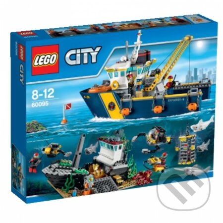 LEGO City Deep Sea Explorers 60095 Plavidlo pro hlubinný mořský výzkum, LEGO, 2015