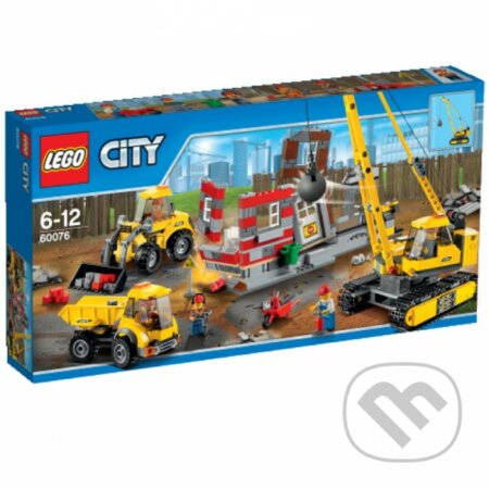 LEGO City 60076 Demolačné práce na stavenisku, LEGO, 2015