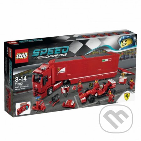 LEGO Speed Champions 75913 Kamión na vozidlo F14 T tímu Scuderia Ferrari, LEGO, 2015