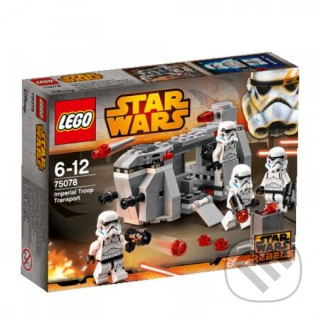 LEGO Star Wars 75078 Imperial Troop Transport (Prepravná loď Impéria), LEGO, 2015