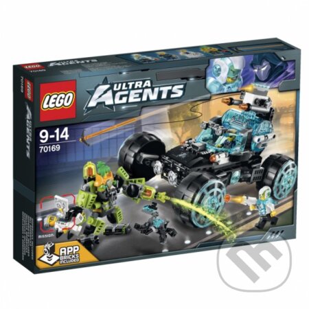 LEGO Agents 70169 Utajená hliadka agentov, LEGO, 2015