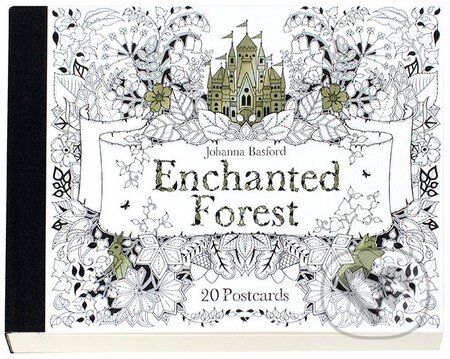 Enchanted Forest: 20 Postcards - Johanna Basford - kniha z kategorie Omalovánky