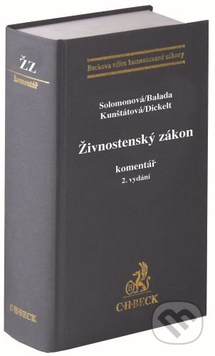 Živnostenský zákon - Kristýna Solomonová, Lukáš Balada, C. H. Beck, 2023
