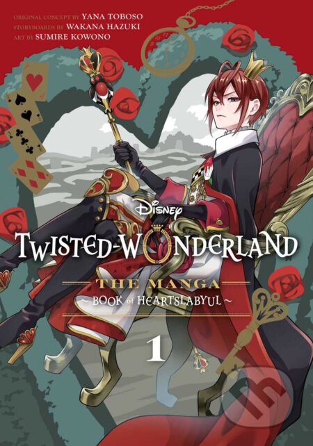 Disney Twisted-Wonderland 1 - Yana Toboso, Wakana Hazuki, Sumire Kowono (ilustrátor) - kniha z kategorie Komiksy