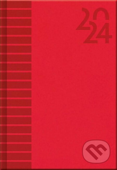 Diář 2024 VIVELLA Red, denní A5, Spektrum grafik, 2023