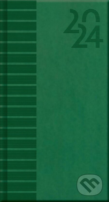 Diář 2024 VIVELLA Green - mini, týdenní A6, Spektrum grafik, 2023