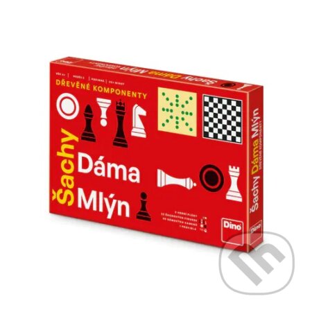 Šachy, dáma, mlýn - hra z kategorie Klasické hry